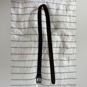 Perry Ellis black brown reversible belt waist 42